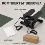 Хидравличен степер с ластиции брояч , фитнес уред у дома, снимка 4