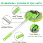 Микрофибърна четка за миене на автомобил с телескопична дрьжка, снимка 7