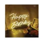  Светещ панел за декорация, LED неонов "Happy Birthday" , снимка 2