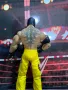 Екшън фигура WWE Rey Mysterio Рей Мистерио Deluxe Aggression Yellow VERY RARE Jakks Pacific , снимка 12