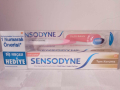 Комплект Паста за зъби Sensodyne 75 мл. + четка за зъби Sensodyne - 8,50 лв.