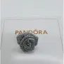 Pandora Sparkling Rose in Bloom Oversized Charm, снимка 3