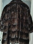 Дизайнерско палто епилирана норка размер L/XL , снимка 3