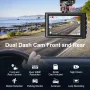 Yansoo Dash Cam + задна камера и карта  8GB карта, снимка 3