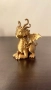 Декоративна фигура Златно драконче, снимка 1
