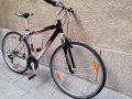 Алуминиев велосипед 28 цола 21 скорости shimano преден амортисьор много запазено технически ок , снимка 12