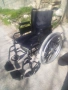 Сгъваема инвалидна рингова количка със степенки Марка: Eclip Ширина на седалката 46см Дълбочина 45см, снимка 1