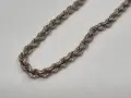 Сребърен синджир 70 см., снимка 4