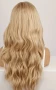 Дълга руса перука на вълни 66 см., снимка 2