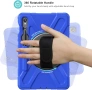 ProCase здрав калъф за Galaxy Tab S10 Lite 2025/S10 FE/S9 FE/S9/S8/S7 11", син, снимка 3