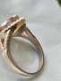 Дамски 925 сребърен пръстен Цвят хамелеон Голям разме Диаметър 18,27мм, снимка 3