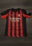 Puma AC Milan 2025/26 home jersey in red and black colors. , снимка 1