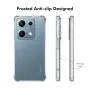 ENKAY HAT PRINCE за Xiaomi Redmi Note 14S 4G Прозрачен Удароустойчив TPU Калъф с Неплъзгащи Ленти и , снимка 4