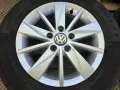Лети джанти 15ки 5х112 + летни гуми 195/65/15 Continental, снимка 5