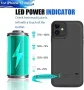 Ново Калъф батерия за зареждане iPhone 12 Mini/4000mAh, снимка 6