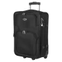Куфар с колелца за пътуване, черен, 79 л.

, снимка 1