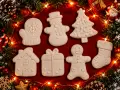 Коледни фигурки за оцветяване, снимка 2