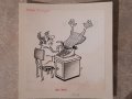 Стоян Гроздев 1942 / 1994 Карикатура Без думи от 1990те год., снимка 5