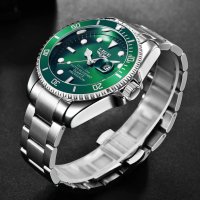 Мъжки часовник Lige Sport Watch, Водоустойчив, Неръждаема стомана, снимка 5 - Мъжки - 40246690