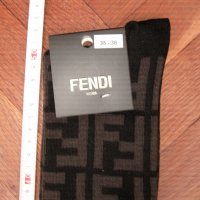 Fendi дамски чорапи - дължина над коляното, снимка 2 - Други - 34097207