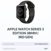 Apple Watch Series 3 38mm Ceramic Case, снимка 4 - Друга електроника - 41779383