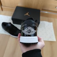 Nike Air Jordan 1 Low Carbon Black All Star размер 42 номер обувки маратонки черни кецове мъжки , снимка 4 - Маратонки - 39197684