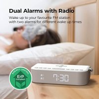 Ново нощно радио будилник Стерео Bluetooth високоговорител аларма, снимка 2 - Друга електроника - 40339060