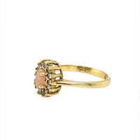 Златен дамски пръстен 2,78гр. размер:56 14кр. проба:585 модел:21965-2, снимка 2 - Пръстени - 44393213