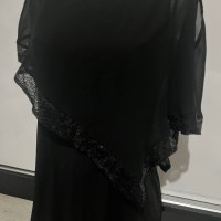 Къса черна рокля размер M/L, снимка 3 - Рокли - 40958556