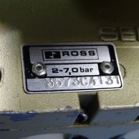 Пневматичен разпределител за преса Ross 3573C4131 solenoid valve, снимка 3 - Резервни части за машини - 39040380