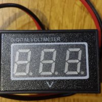 Дигитален волтметър водонепроницаем до 30 В, снимка 1 - Друга електроника - 39334180
