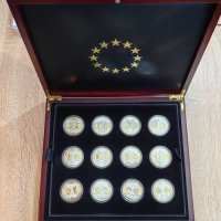 Колекция присъединяване на България към Европейския съюз, снимка 8 - Нумизматика и бонистика - 42190710