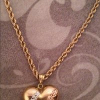 Висулка Сърце , снимка 4 - Колиета, медальони, синджири - 36486906