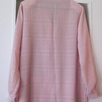 Като нова копринена риза  - нежно розово, снимка 4 - Ризи - 35924730