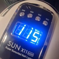  UV/LED лампа за Нокти SUN X11 MAX 132W, снимка 3 - Друга електроника - 39256863