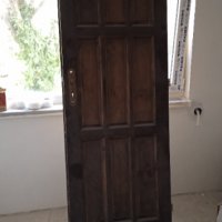 Дървени греди  и врата с каса, снимка 4 - Строителни материали - 42329522