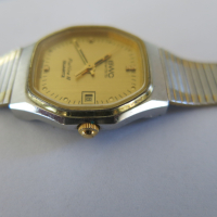 Рядък ретро часовник BWC Swiss Flatline II Quartz 153008, унисекс, снимка 10 - Мъжки - 44685540