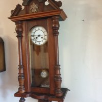 Стар немски стенен часовник, снимка 4 - Антикварни и старинни предмети - 40545462