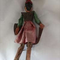 Стара кукла, снимка 3 - Антикварни и старинни предмети - 36226419