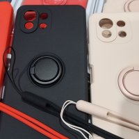 Xiaomi,iPhone,Samsung луксозен силикон РИНГ с връзка за ръка, снимка 6 - Калъфи, кейсове - 34617186