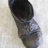 Старинна красива пластика на стара обувка, снимка 3 - Статуетки - 41763644