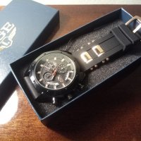 Луксозен мъжки часовник , снимка 3 - Мъжки - 39954043