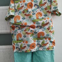 Комплект тениска с къси панталони , снимка 4 - Детски комплекти - 40955753