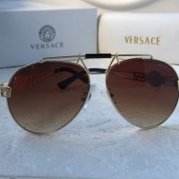 Versace VE2160 мъжки слънчеви очила авиатор унисекс дамски, снимка 5 - Слънчеви и диоптрични очила - 35933232