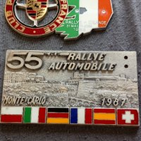 Плакети  Rallye automobile. Monte-Carlo, снимка 1 - Други ценни предмети - 41704272
