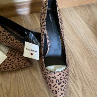 Нови Страхотни Дамски Обувки Pull&Bear, снимка 3 - Дамски обувки на ток - 41960636