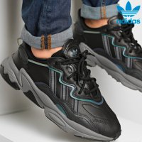 оригинални кожени маратонки ADIDAS OZWEEGO CORE BLACK номер 43 1/3, снимка 6 - Маратонки - 41497630