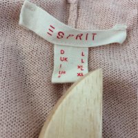 Esprit Дамска плетена жилетка тип наметало без закопчаване L, снимка 6 - Жилетки - 41705560