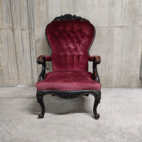 Уникално ретро кресло, снимка 1 - Дивани и мека мебел - 36375603