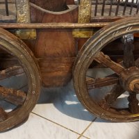 Стара количка, снимка 3 - Антикварни и старинни предмети - 41842566